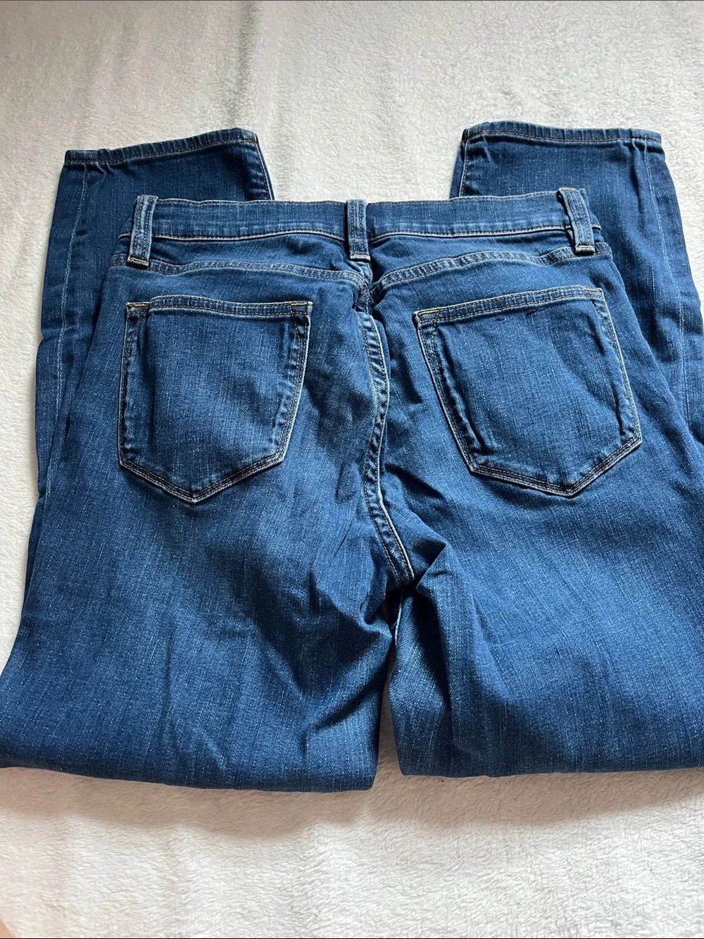 J. Crew Mid-Blue Cropped Ankle Jeans